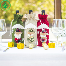 Christmas Wine Bottle Cover Merry Christmas Decor For Home Christmas SnowmanTable Decor Xmas Gift Happy New Year Doll Navidad